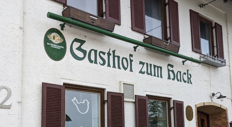 Wanderung Mooshütte – Gasthof zum Hack, Gennachhausen