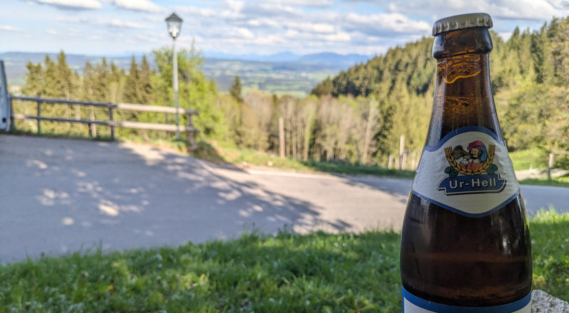 Bierautomat auf dem Auerberg