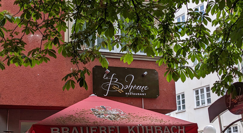 La Bohème Biergarten in Augsburg